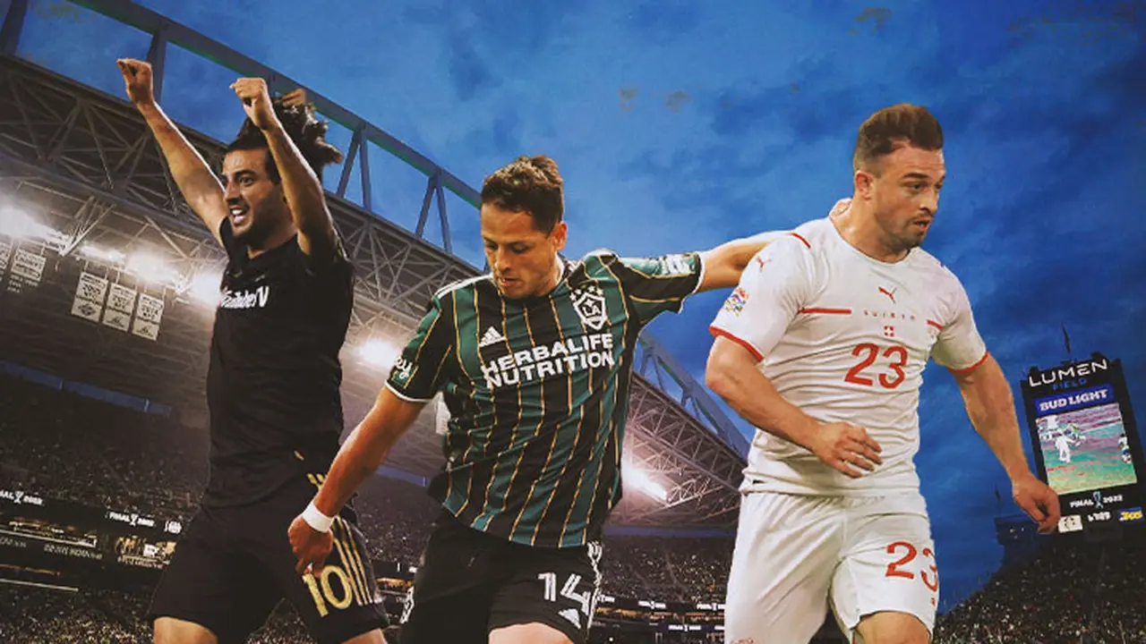 Ilustrasi - Carlos Vela, Javier Hernandez, Xherdan Shaqiri