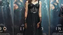 Pemeran lainnya, Nicole Rossi mengenakan sheer corset dress berwarna hitam yang elegan. [@nicole_rossi_].