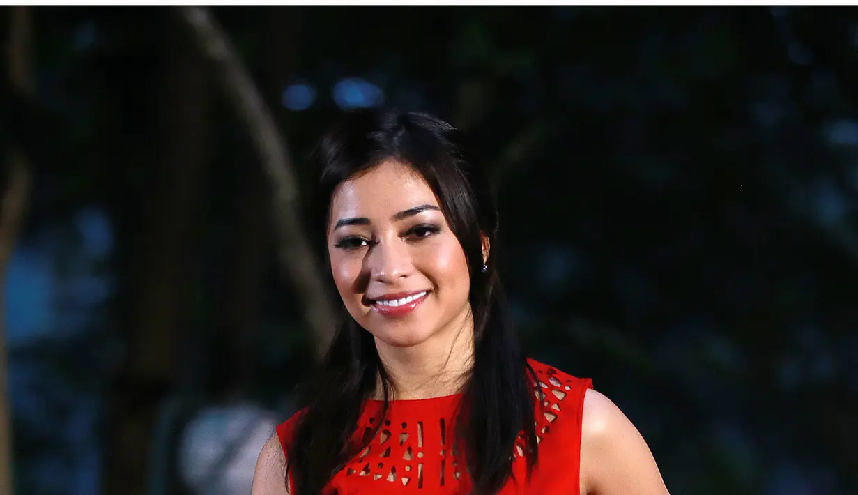 Tidak hanya Calvin Jeremy, Teuku Rassya juga ikut terlibat dalam video klip tersebut 'Tengku jadi orang ketiganya aku sama Calvin' ujar nikita menjelaskan. (Wimbarsana Kewas/Bintang.com)