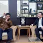 Menteri Perindustrian Airlangga Hartanto bertemu dengan perwakilan Apple di Kantor Kemenperin Jakarta, Kamis (30/3/2017). (Doc: Pusat Komunikasi Publik Kemenperin).