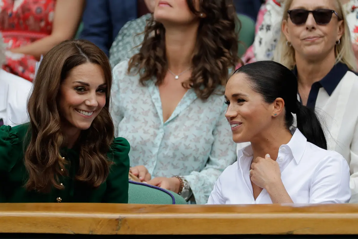 Momen Akrab Kate Middleton dan Meghan Markle di Final Wimbledon