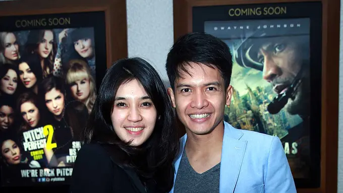 Dimas Seto dan Dhini Aminarti