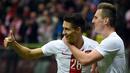 Walau masih berusia 19 tahun, Bartosz Kapustka sudah beberapa kali membela Timnas Polandia. Pemain yang masih bermain di Liga Polandia ini sudah diincar beberapa klub besar selepas Piala Eropa 2016. (AFP/Janek Skarzynski)
