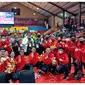 Atlet wushu DKI Jakarta yang berlaga di PON XX Papua 2021