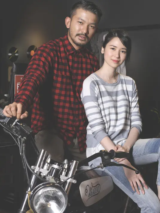 Ini adalah kesempatan pertama Rio Dewanto dan Laura Basuki beradu akting.  (Foto: Galih W.Satria/bintang.com)