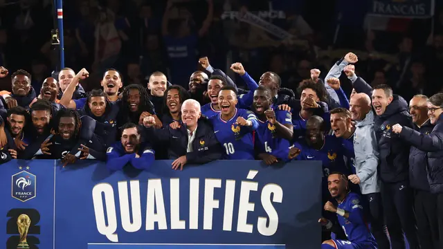 Prancis lolos Piala Dunia 2026
