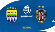 Ilustrasi Persib vs Bali United di Super League 2025/2026/