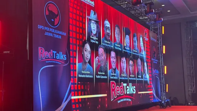 RedTalks jadi Forum Aspiratif, PDIP Jatim Tampung Gagasan Anak Muda hingga Pelaku Kreatif 