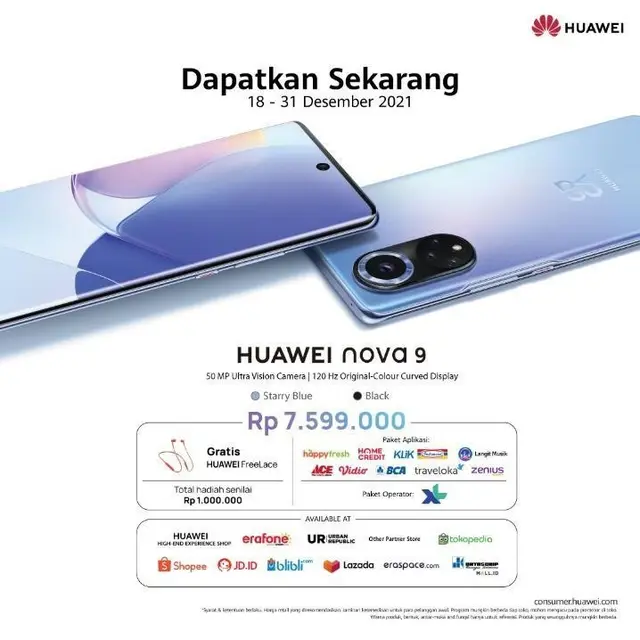 HUAWEI nova 9