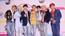 Spring Day tampaknya sudah memberikan pelangi di kehidupannya yang tak berwarna. Ia terkesima dengan lagu yang ditulis oleh Rap Monster itu. (foto: grammy.com)