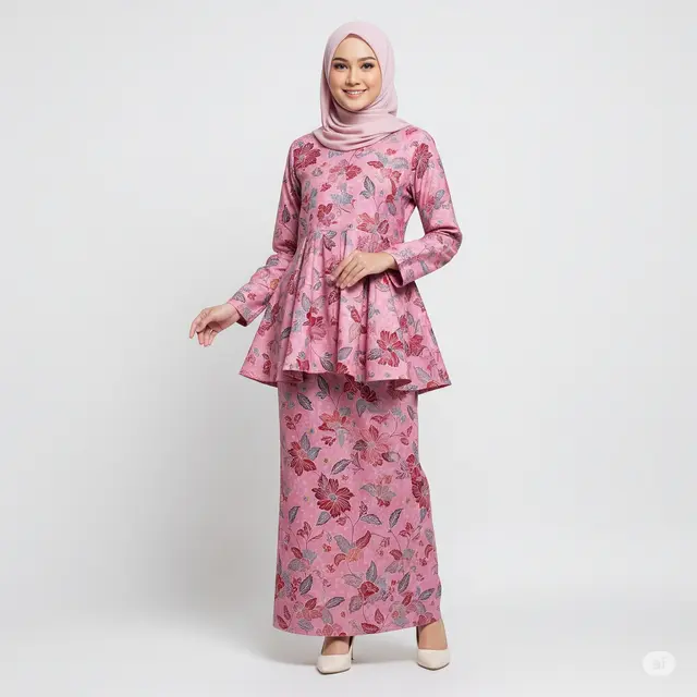 Model Kemeja Batik Peplum Wanita Pilihan untuk Berbagai Acara