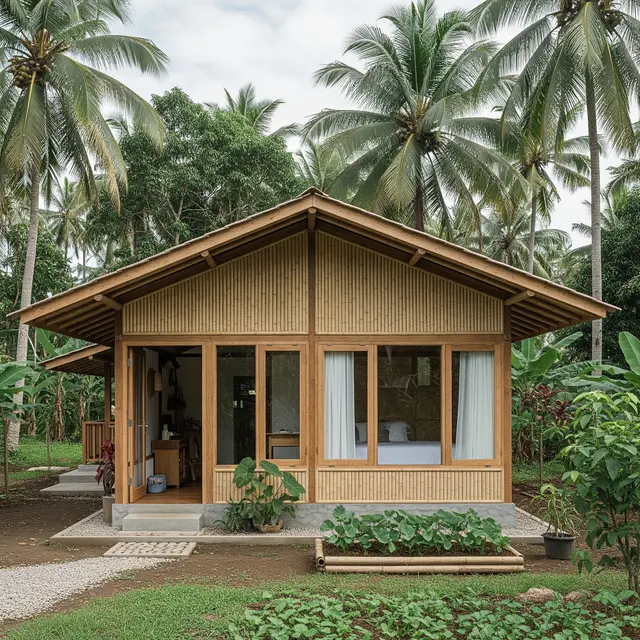 9 Model Rumah 8x10 Sederhana 2025 dengan Konsep Low Budget