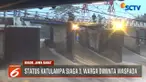 Naiknya status volume air ini terjadi setelah kawasan hulu Sungai Ciliwung di kawasan Puncak dilanda hujan deras dengan intensitas tinggi.