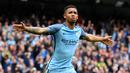 3. Gabriel Jesus (32 juta euro) -  Gabriel Jesus diboyong ke Manchester City pada Januari 2017 saat berusia 19 tahun. Gabriel Jesus dibeli Manchester City dari Palmeiras dengan total biaya sebesar 32 juta euro. (AFP/Anthony Devlin)