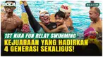 Digelar untuk pertama kali, 1st Nika Fun Relay Swimming Championships 2025 sukses menyedot 170 peserta dari keluarga, komunitas, hingga perusahaan. Ajang yang disupport PB Akuatik Indonesia ini menghadirkan sesuatu yang unik: tim berisi empat generas...