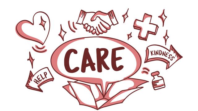 Ilustrasi berbuat kebaikan, peduli, saling menolong