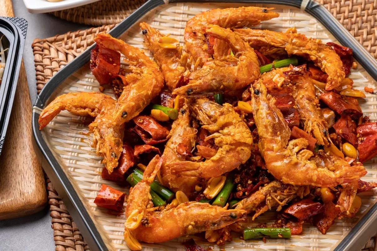 resep udang goreng cabe garam renyah