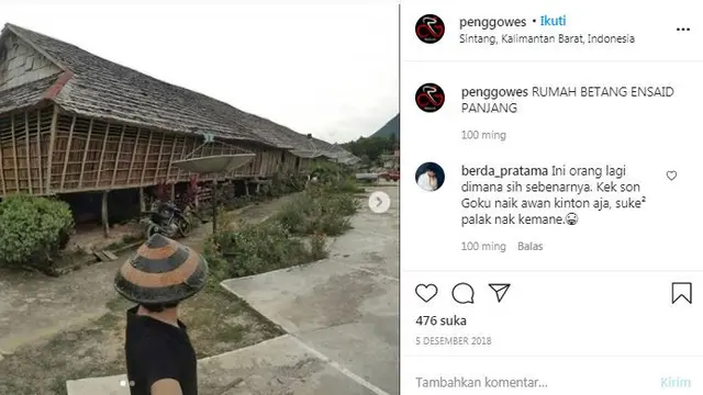 Rumah Betang Ensaid Panjang