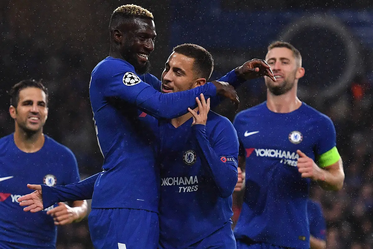 FOTO: Chelsea Pesta Gol ke Gawang Qarabag