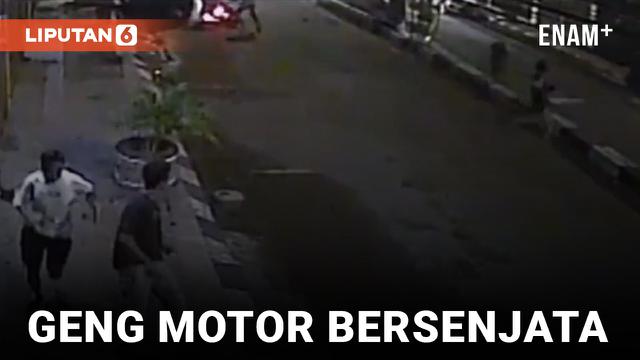 Thumbnail geng motor bersenjata tebing tinggi