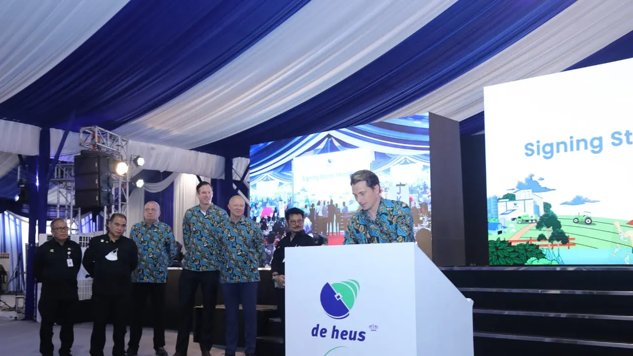De Heus meresmikan pabrik baru seluas lima hektare di kawasan Industri Pasuruan Industrial Estate Rembang (PIER) Pasuruan. (Dian Kurniawan/Liputan6.com)