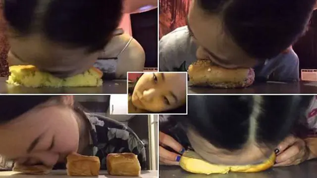  Aksi Hancurkan Roti dengan Wajah Jadi Tren di Instagram