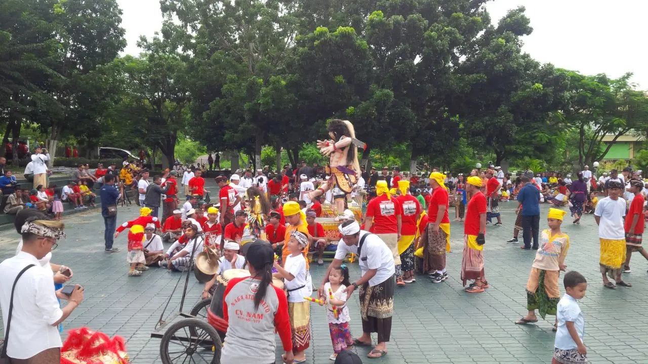 Pawai Ogoh-Ogoh Nyepi di NTT