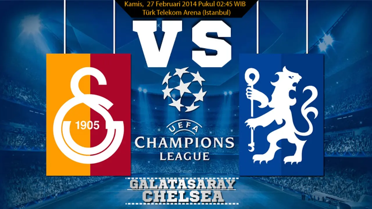 Galatasaray vs Chelsea (Liputan6.com/dany)