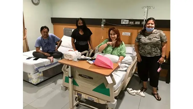 Jalani Operasi Kista Ovarium, Ini 6 Potret Terbaru Feby Febiola