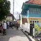 Kampung arab Al-munawar Palembang yang menjadi salah satu destinasi religi Islam di Kota Palembang (Liputan6.com / Nefri Inge)