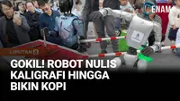 Robot Bisa Nulis Kaligrafi hingga Bikin Kopi, Shenzhen Pamer Masa Depan!