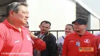Bersama Presiden SBY di "Independence Day Run" Monas