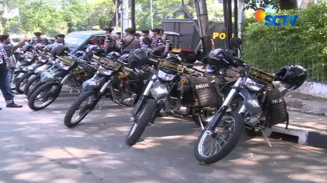 Usai Bentrok di YLBHI, Polisi Terus Berjaga di Lokasi