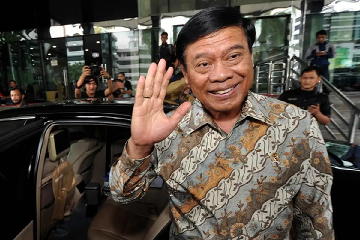 Menko Polhukam Tedjo Edhy Purdijatno 