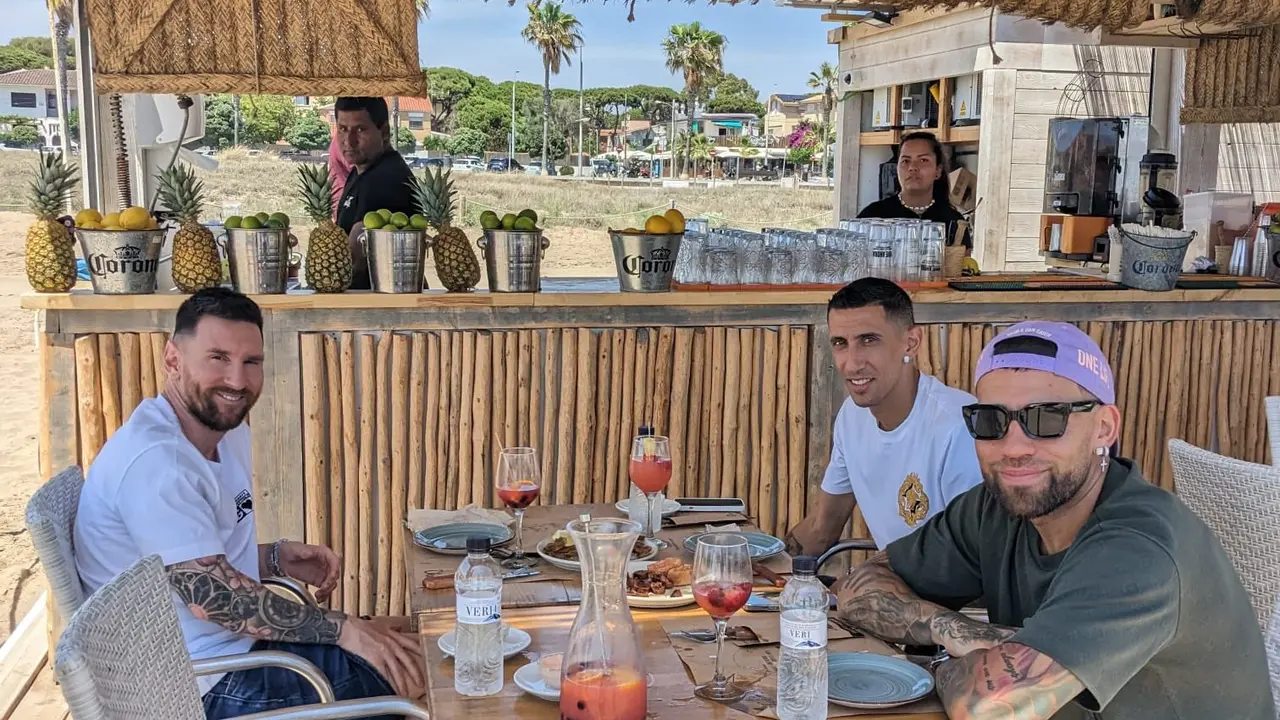 Messi, Otamendi, Di Maria