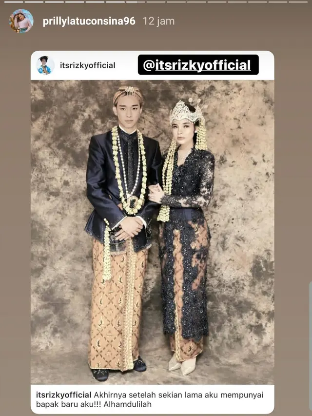 Unggahan Prilly Latuconsina. (Foto: Instagram @prillylatuconsina96)