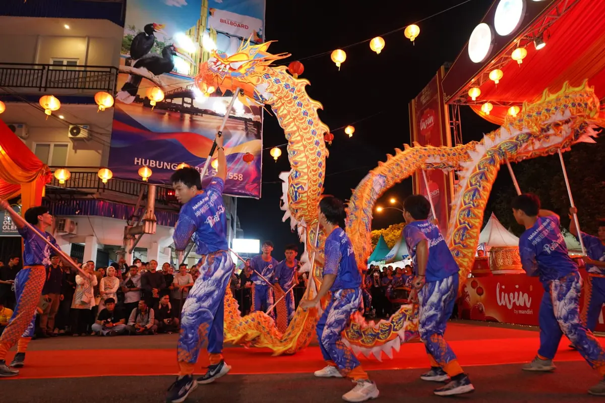 Perayaan Cap Go Meh di Pontianak. (Liputan6.com/Aceng Mukaram)