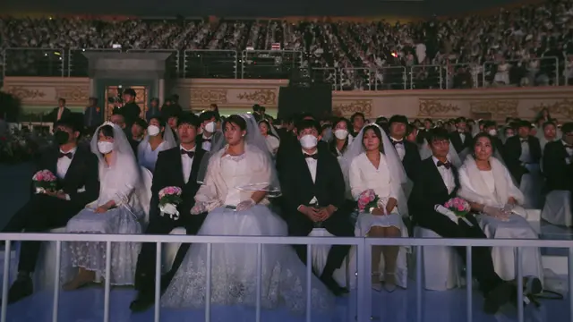 Virus Corona Mewabah, Ribuan Warga Korsel Tetap Langsungkan Nikah Massal