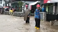 Banjir Rendam 2 Desa di Gunungguruh Sukabumi, Puluhan Rumah Terdampak