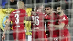 Liverpool berhasil memastikan satu tiket ke final Liga Champions 2021/2022 usai menumbangkan Villarreal dalam partai semifinal leg kedua di Estadio de la Ceramica, Rabu (4/5/2022). (AP/Alberto Saiz)