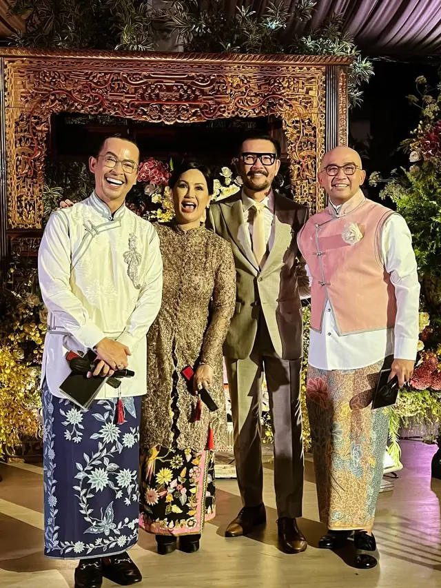 9 Potret Tamu Artis di Pernikahan Brandon Salim dan Dhika Himawan, Ada Sheila On 7