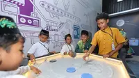 Seribuan anak yatim bermain sepuasnya di Banyuwangi Park dalam festival anak yatim (Istimewa)