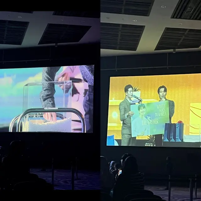 Wi Ha Jun menggelar fanmeeting 'Wi Ha Jun: A Wively Day 2024' di The Kasablanka Hall, Jakarta pada Sabtu (28/09/2024) (Fimela.com/Dok/Rianti Fitri Wulandari)