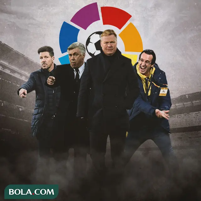 La Liga - Ilustrasi Pelatih La Liga