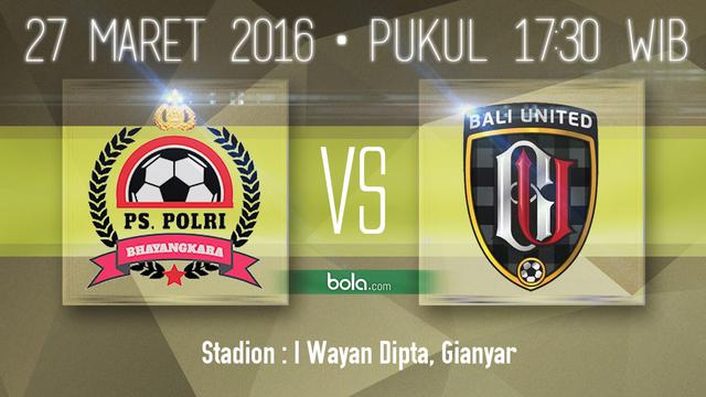 PS Polri vs Bali United (Bola.com/Samsul Hadi)