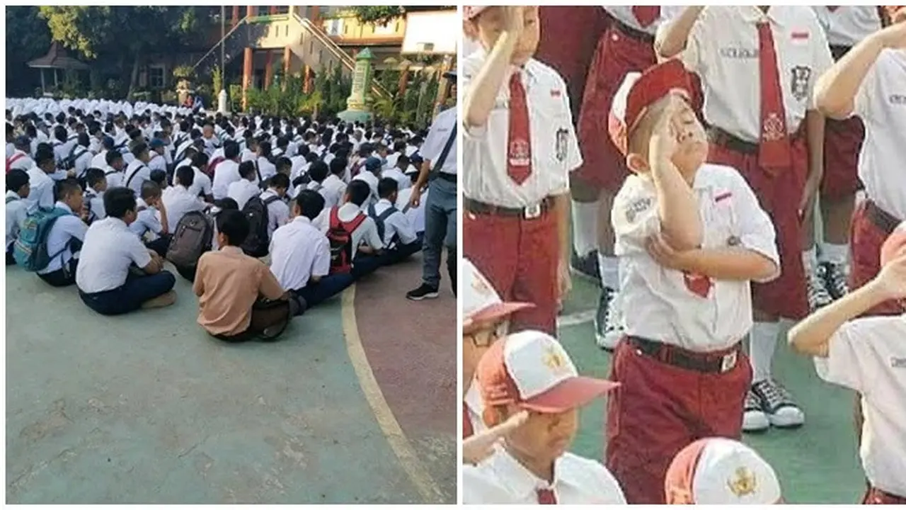 Momen Kocak Masuk Sekolah Setelah Liburan Ini Bikin Cengar-cengir