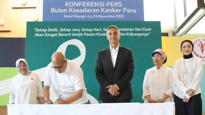 Foto tandatangan MoA antara MSD Indonesia dan YKI