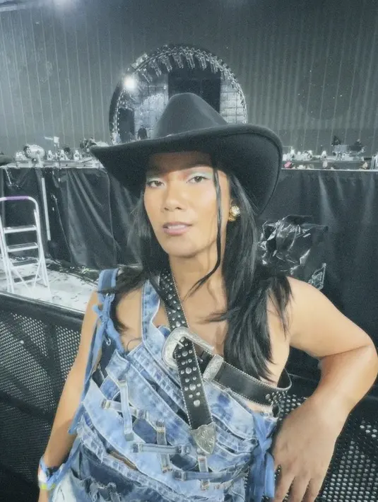 Penampilan Tara Basro saat konser Beyonce, credit: (@tarabasro)