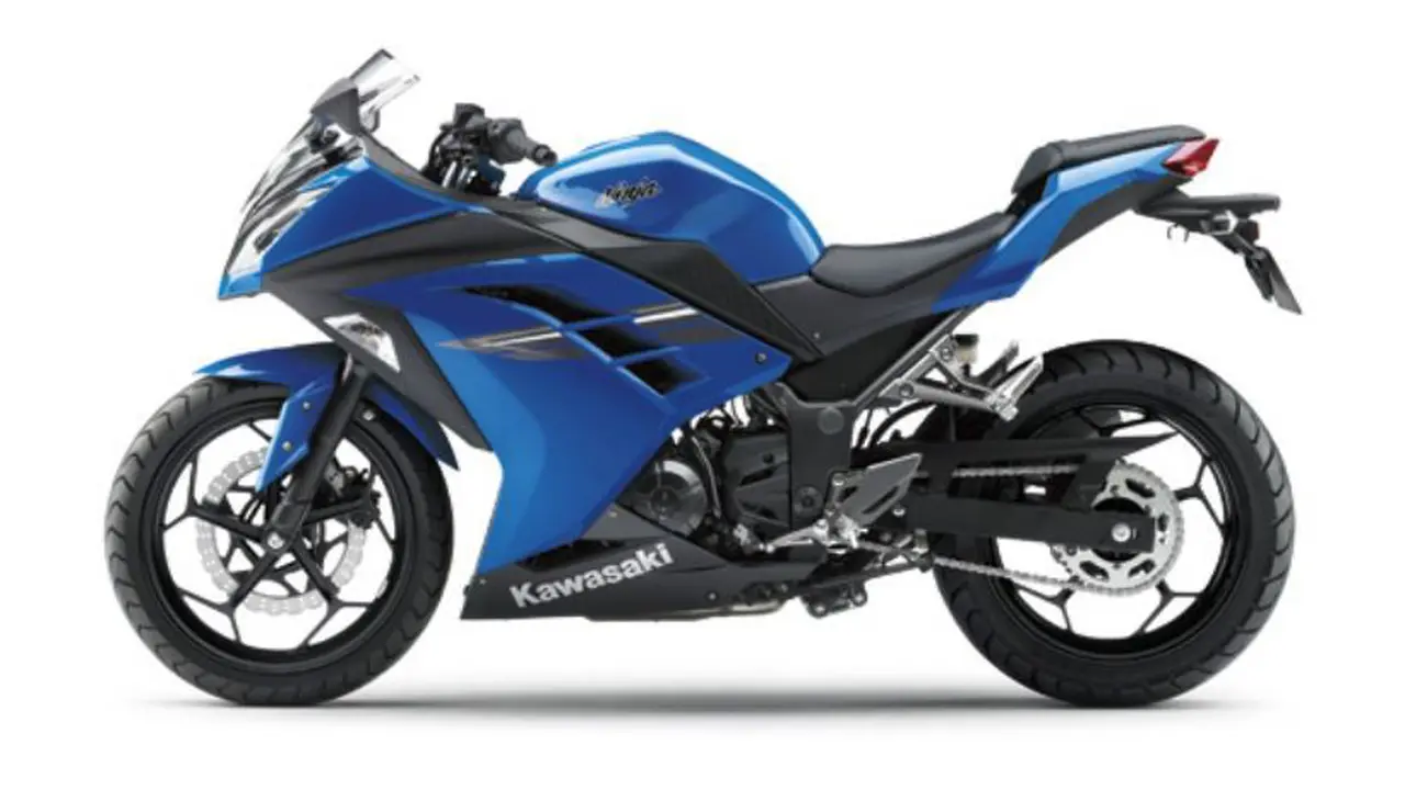 Kawasaki Ninja Striping Biru