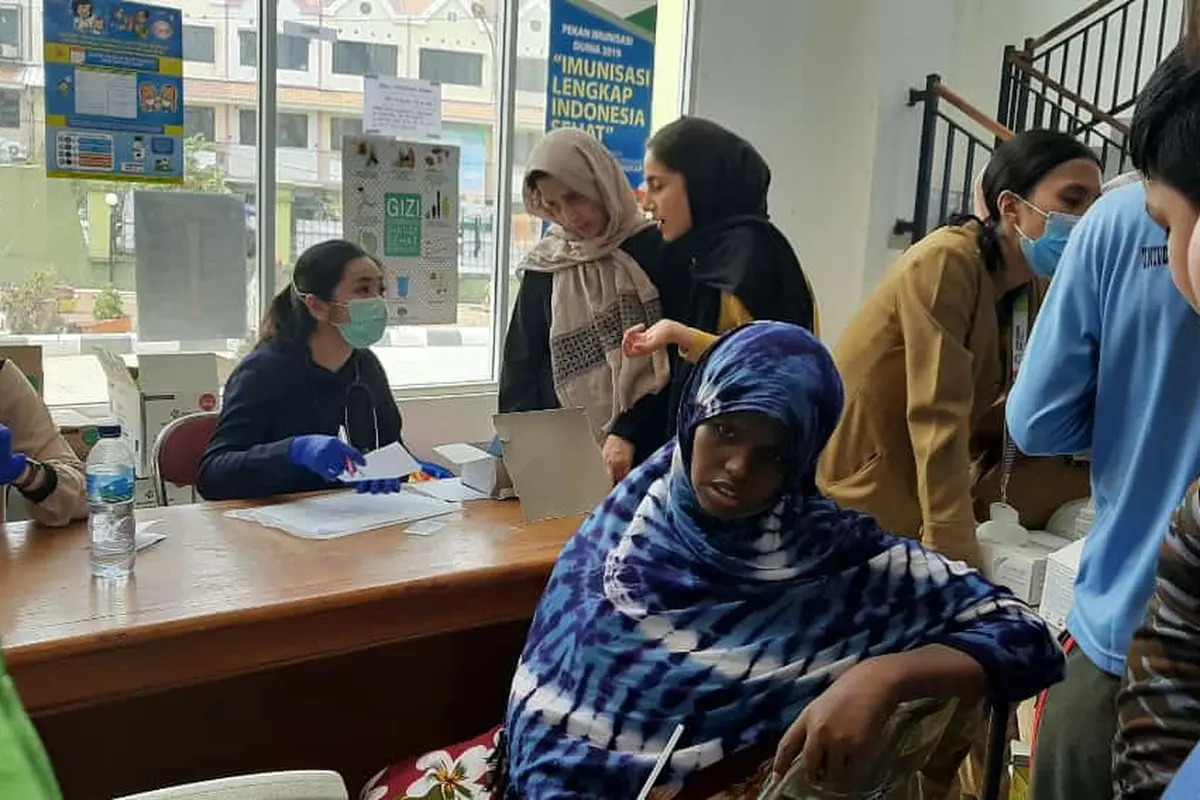 Pencari Suaka di Kalideres, Jakarta Barat.